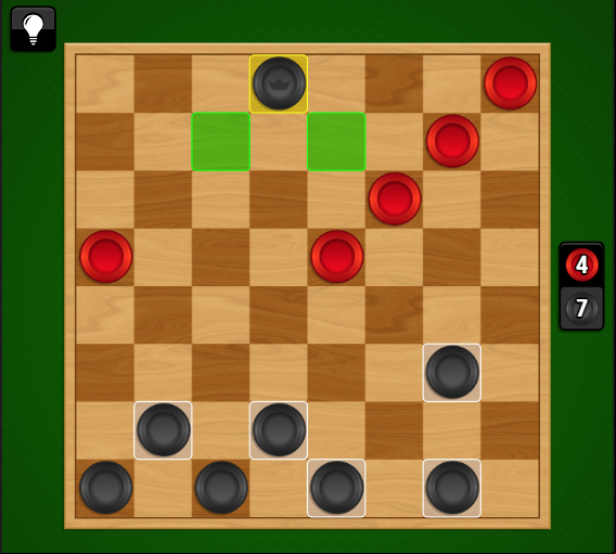 checkers king